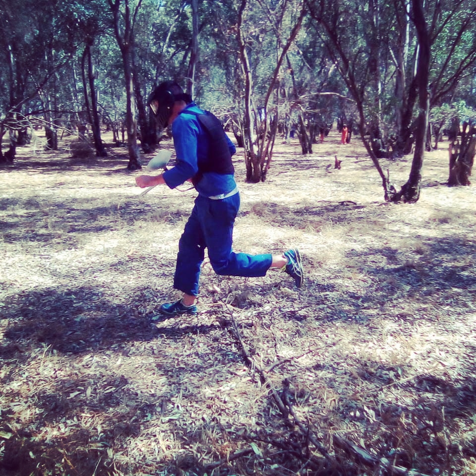 Bush war paintball verfbal mobile paintball field spanbou teambuild teambuilding corporateteambuilding