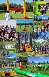 School Team Building Collage