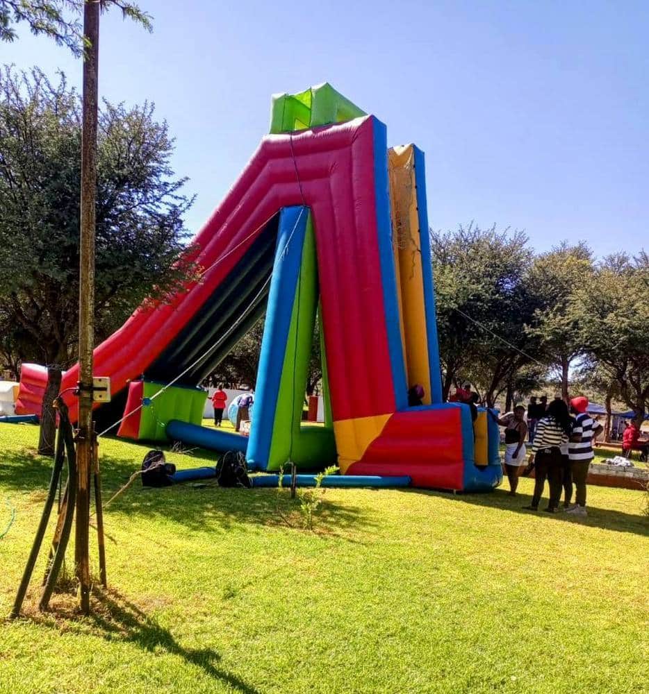 Inflatable High Slide