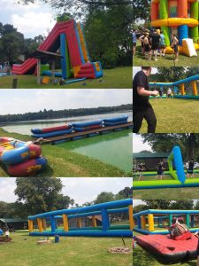 School Team Building Collage